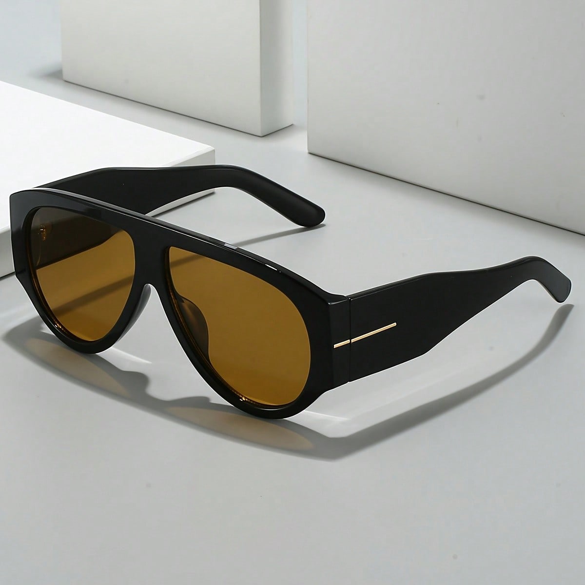 Men Formal Wear Photoshoot - UV400 Vintage Oversized Sunglasses Unisex Lightweight