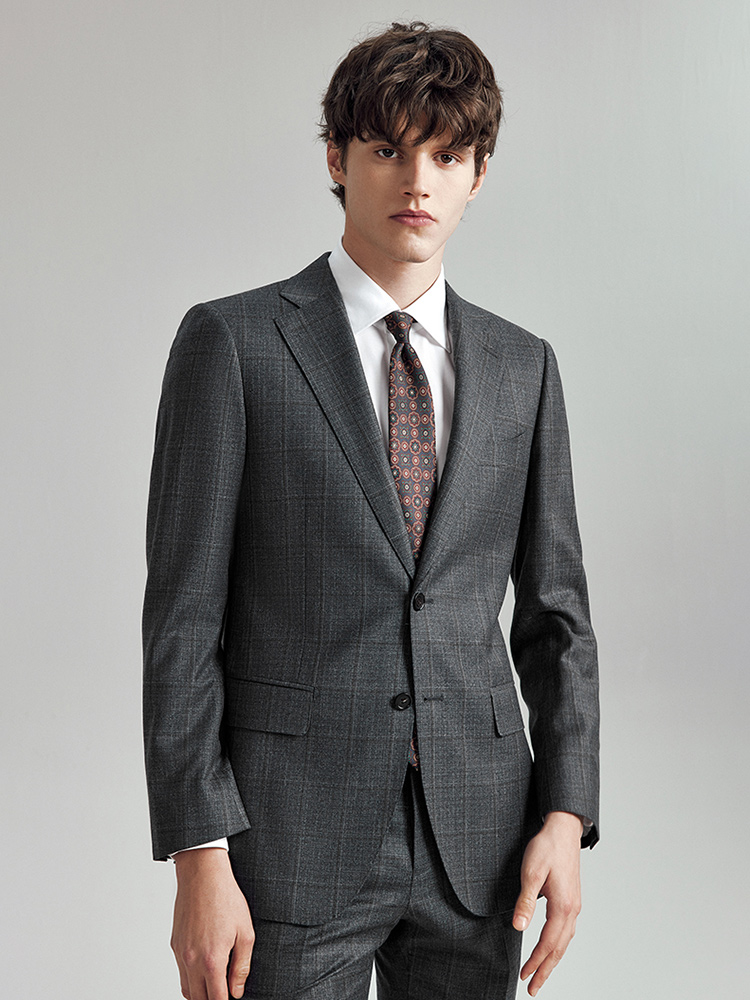 Men Formal Wear Summer - 100% Wool Suits For Men Slim