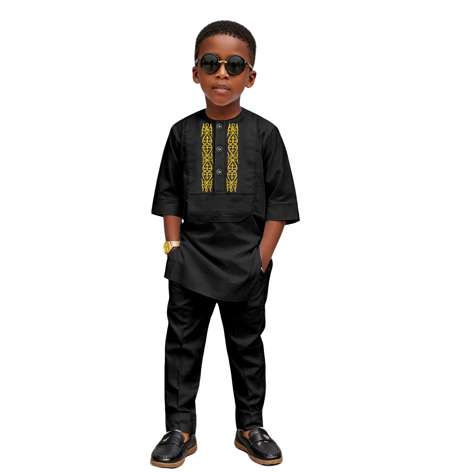 Boys African Dashiki 2-Piece O – Men Formal Wear Photoshoot Bewertung und Preis