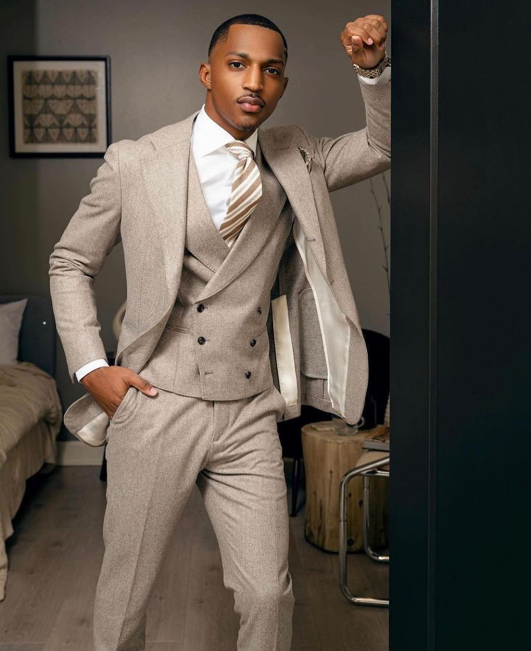 Classic Men Suits Formal Busin – Men'S Formal Wear Waistcoat Bewertung und Preis