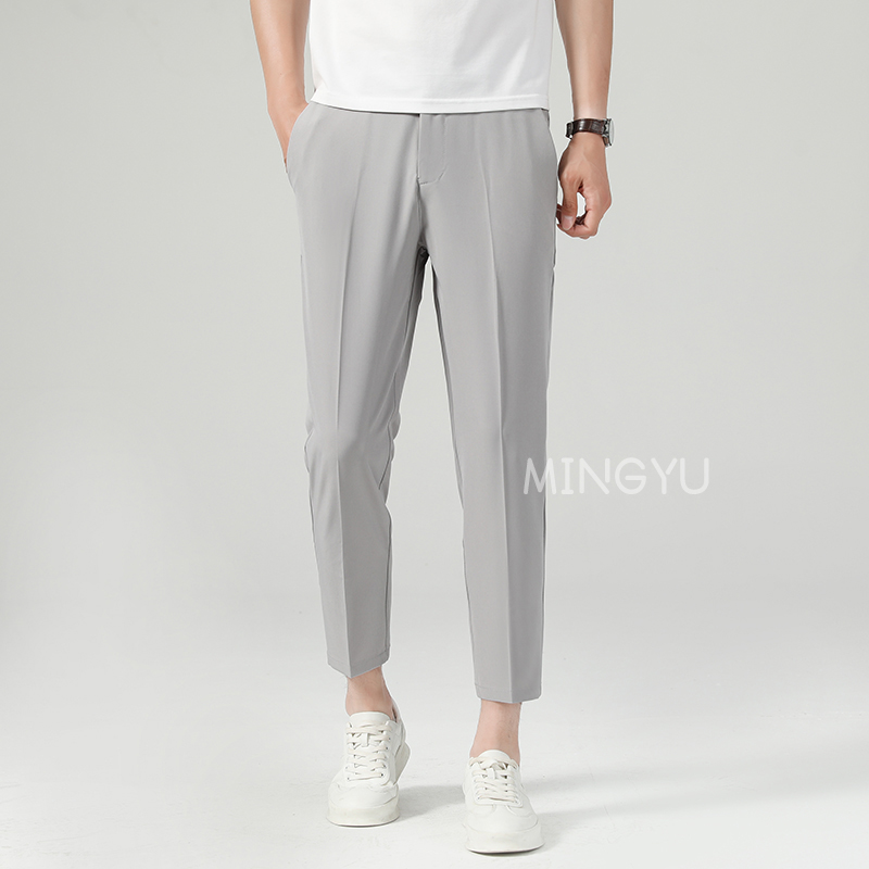 New Summer Thin Suit Pants Men – Men'S Used Formal Wear Bewertung und Preis