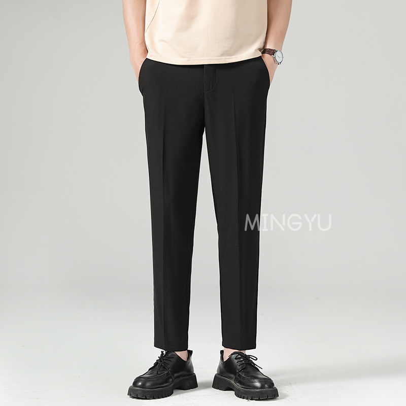 New Summer Thin Suit Pants Men – Men'S Used Formal Wear Bewertung und Preis