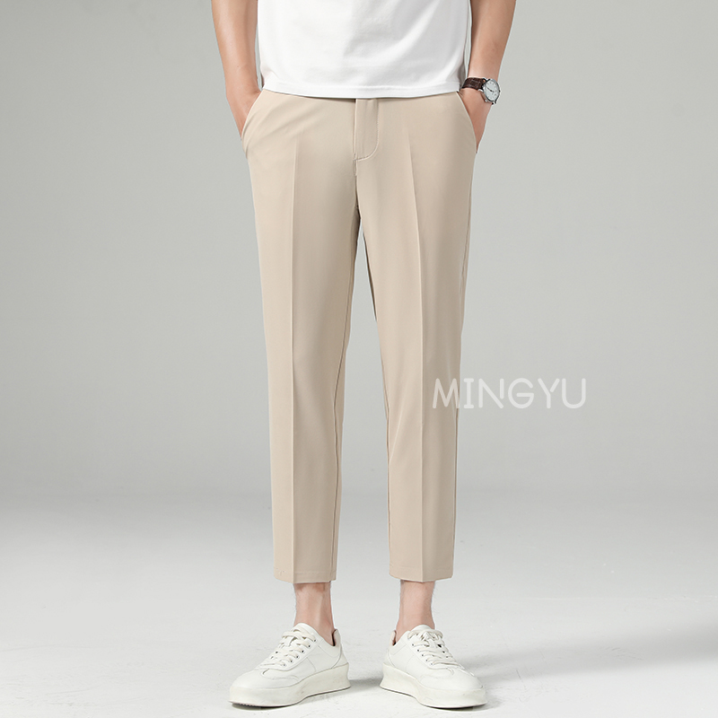 New Summer Thin Suit Pants Men – Men'S Used Formal Wear Bewertung und Preis