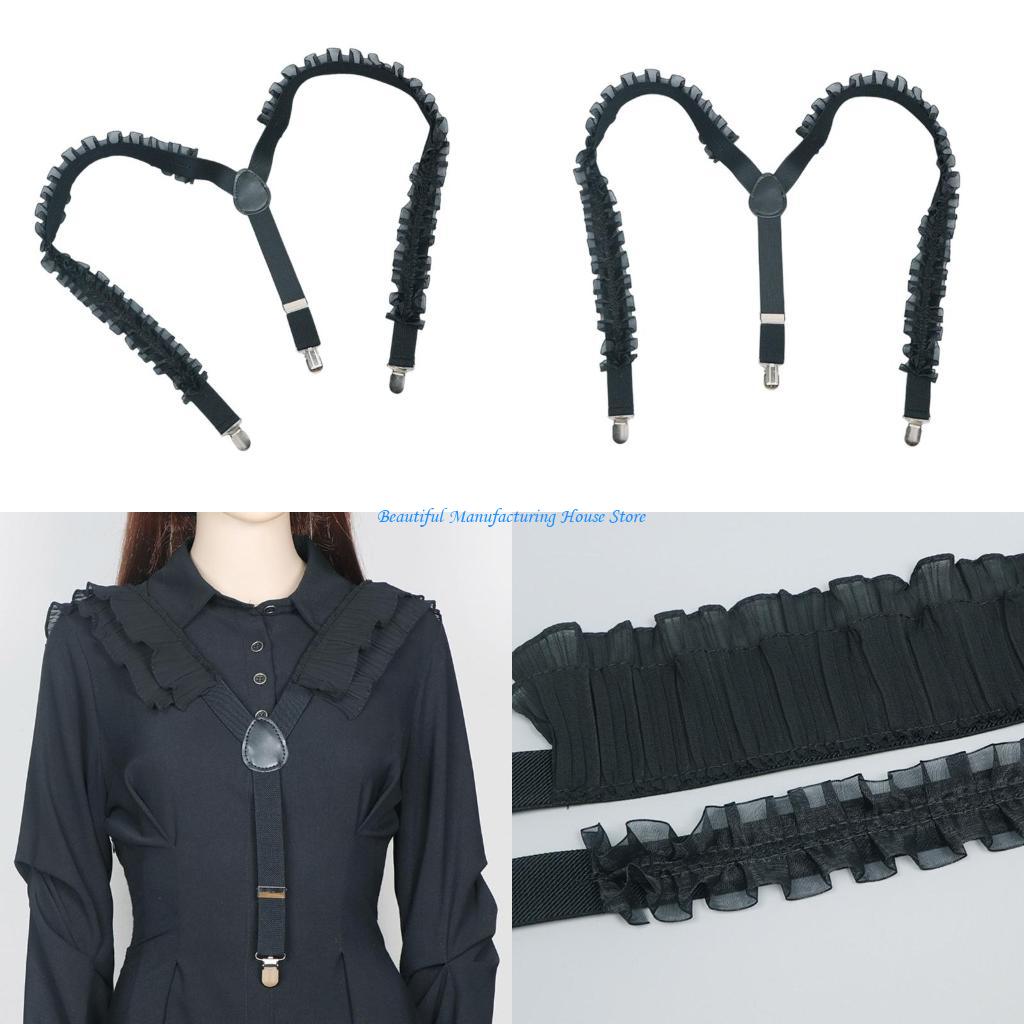 E56A Suspenders Ruffle Chain E – Suspender Clip Formal Bewertung und Preis