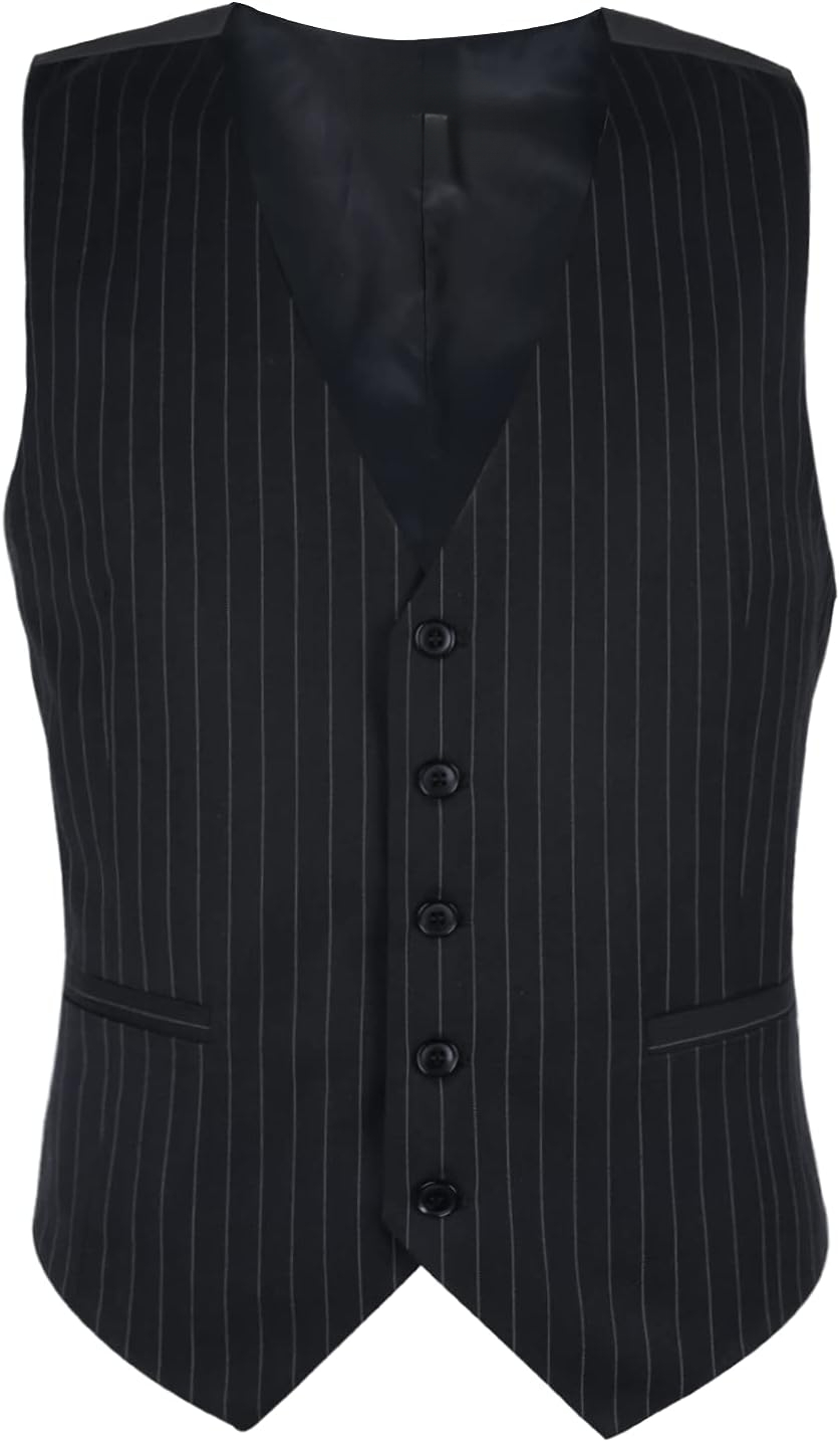 Mens Pinstripe Business Suit V – Men'S Formal Wear Waistcoat Bewertung und Preis