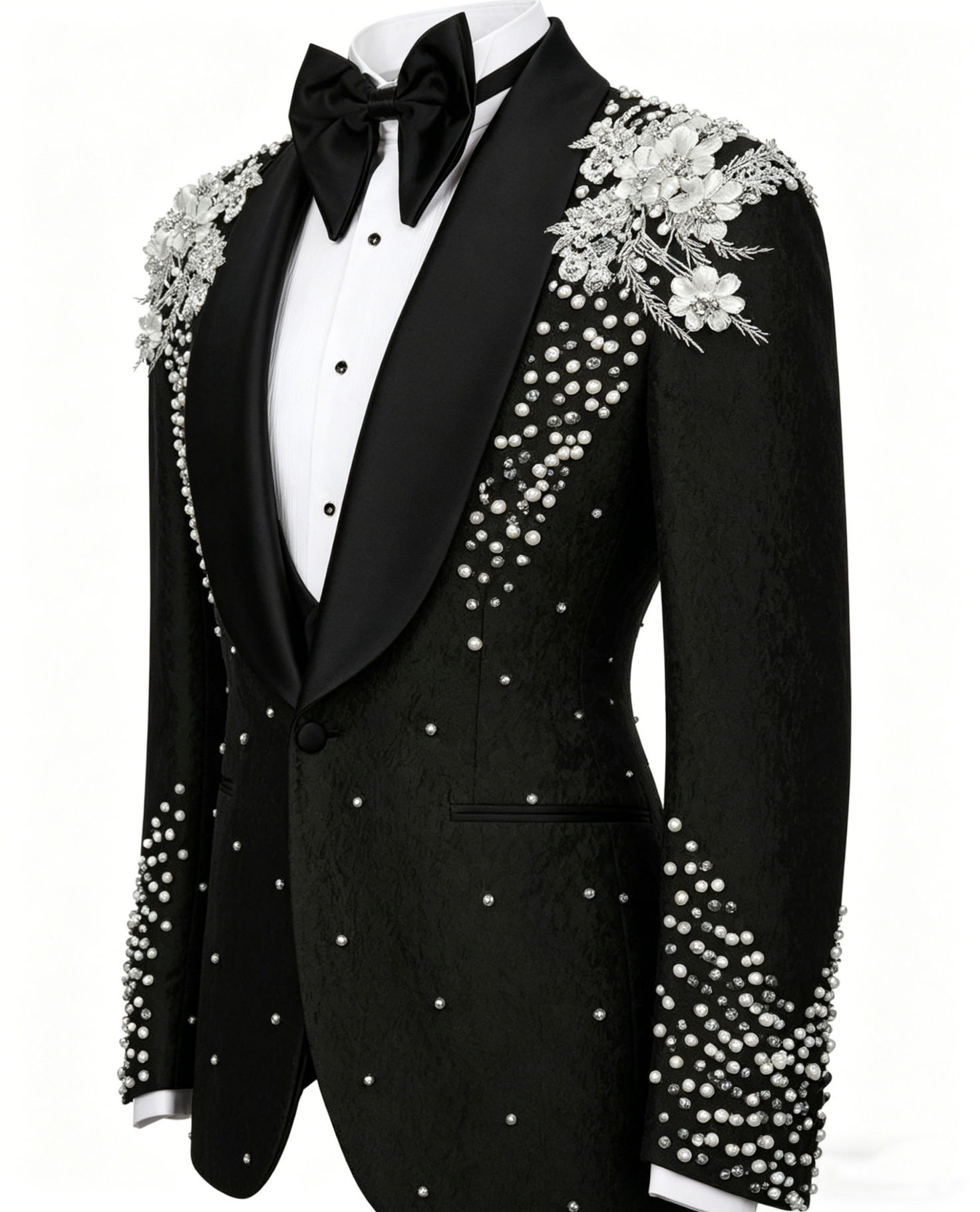 Sparkly Crystals Suit For Men  – Men Formal Wear For Dinner Bewertung und Preis