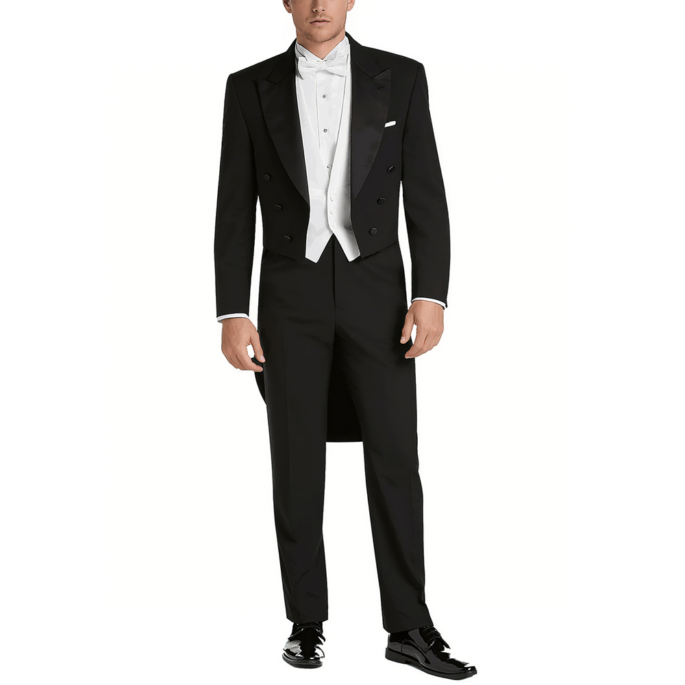 Men's Satin Peak Lapel Suit Se – Men Formal Wear Pants Bewertung und Preis