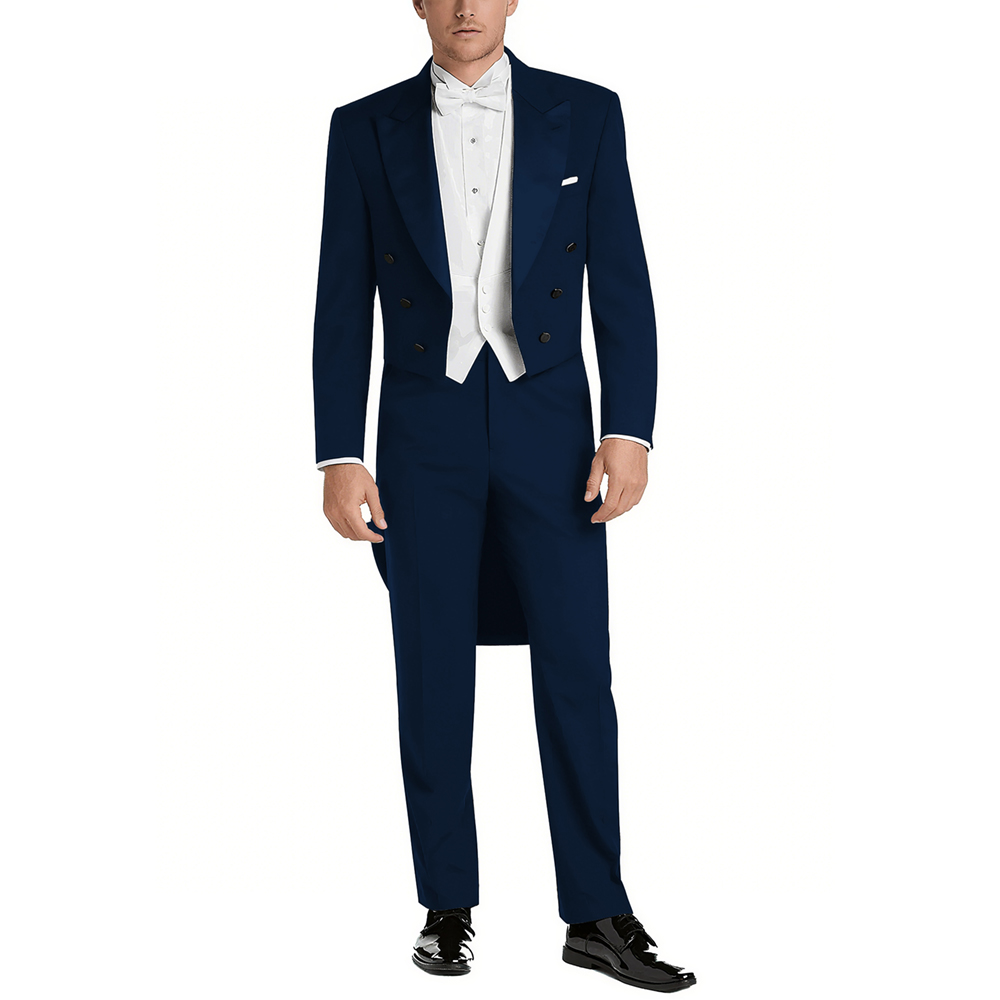 Men's Satin Peak Lapel Suit Se – Men Formal Wear Pants Bewertung und Preis