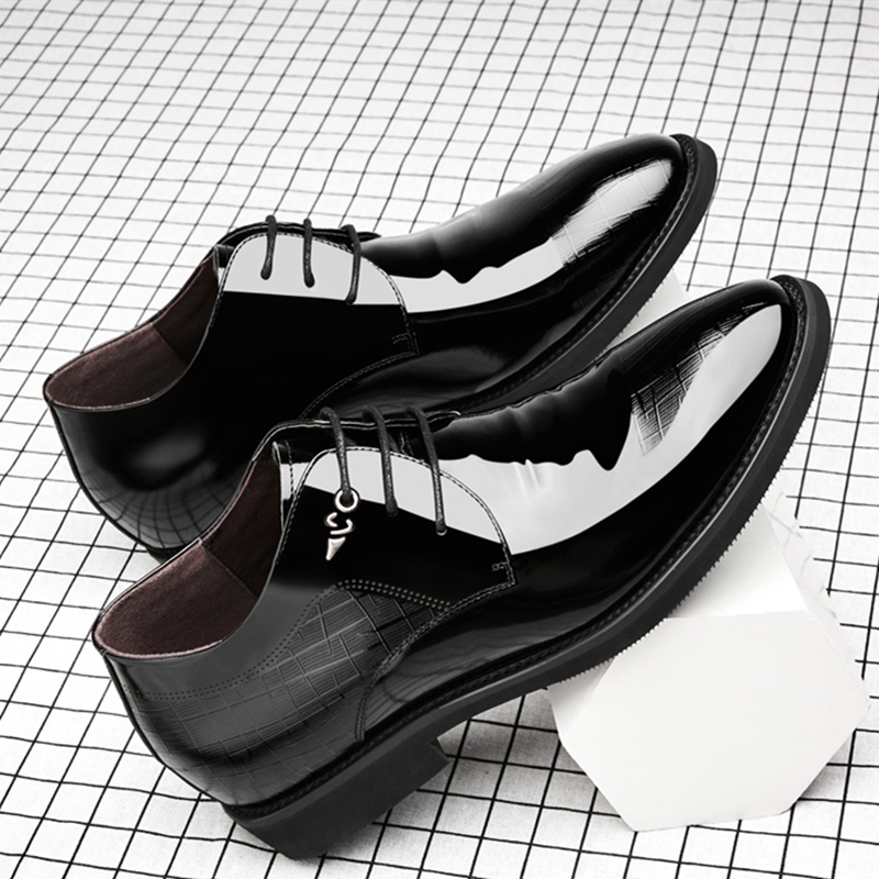 3/6/8 Cm Elevator Shoes Men Dr – Men'S Used Formal Wear Bewertung und Preis