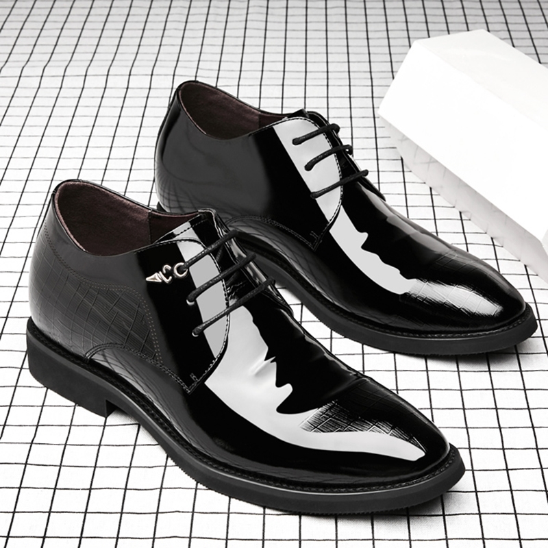 3/6/8 Cm Elevator Shoes Men Dr – Men'S Used Formal Wear Bewertung und Preis