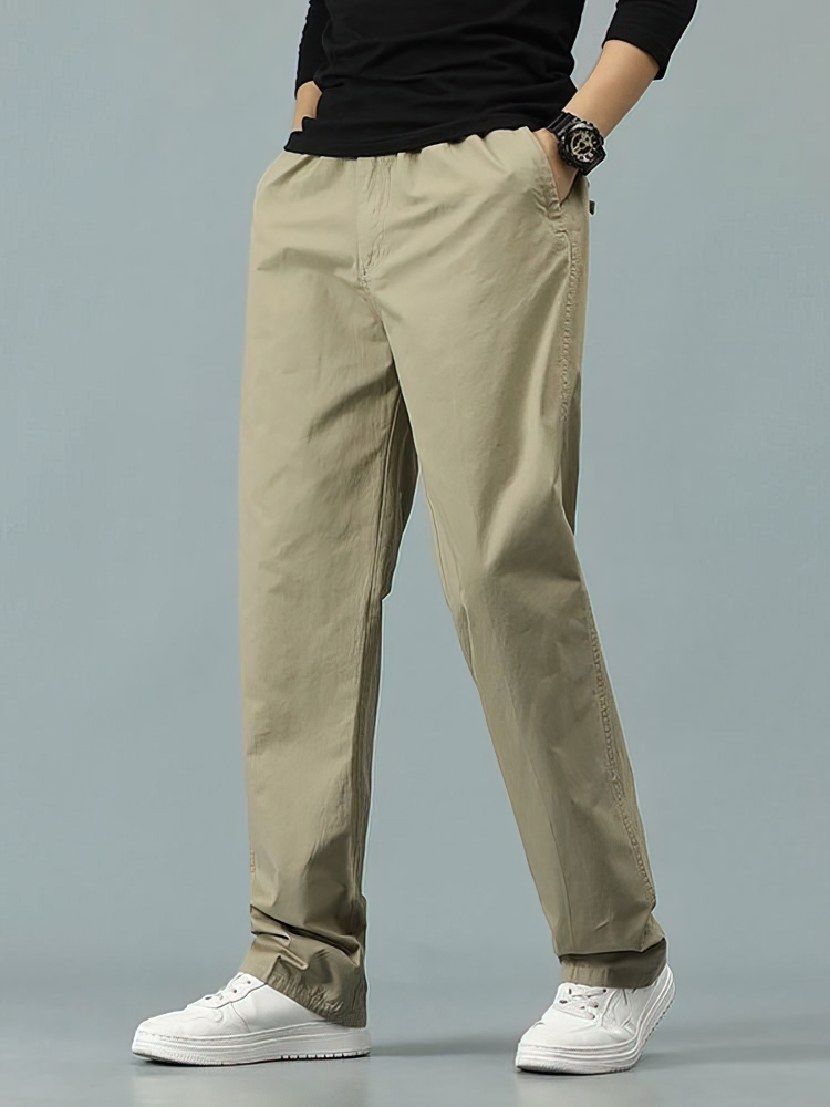 100% Cotton Straight Casual Pa – Men Formal Wear Summer Bewertung und Preis