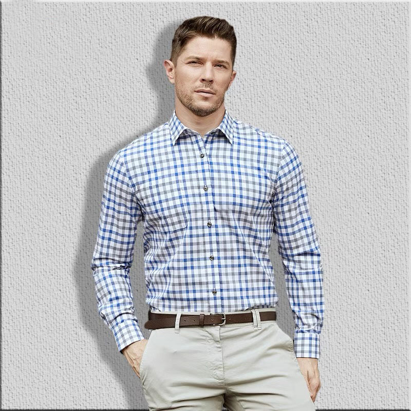 Men's long sleeve shirt pure c – Men Formal Wear Summer Bewertung und Preis