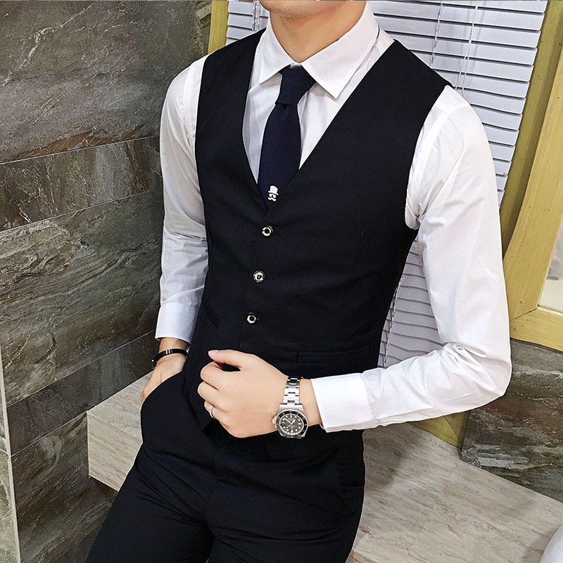 Men British Slim Fit Suit Vest – Men'S Formal Wear Waistcoat Bewertung und Preis