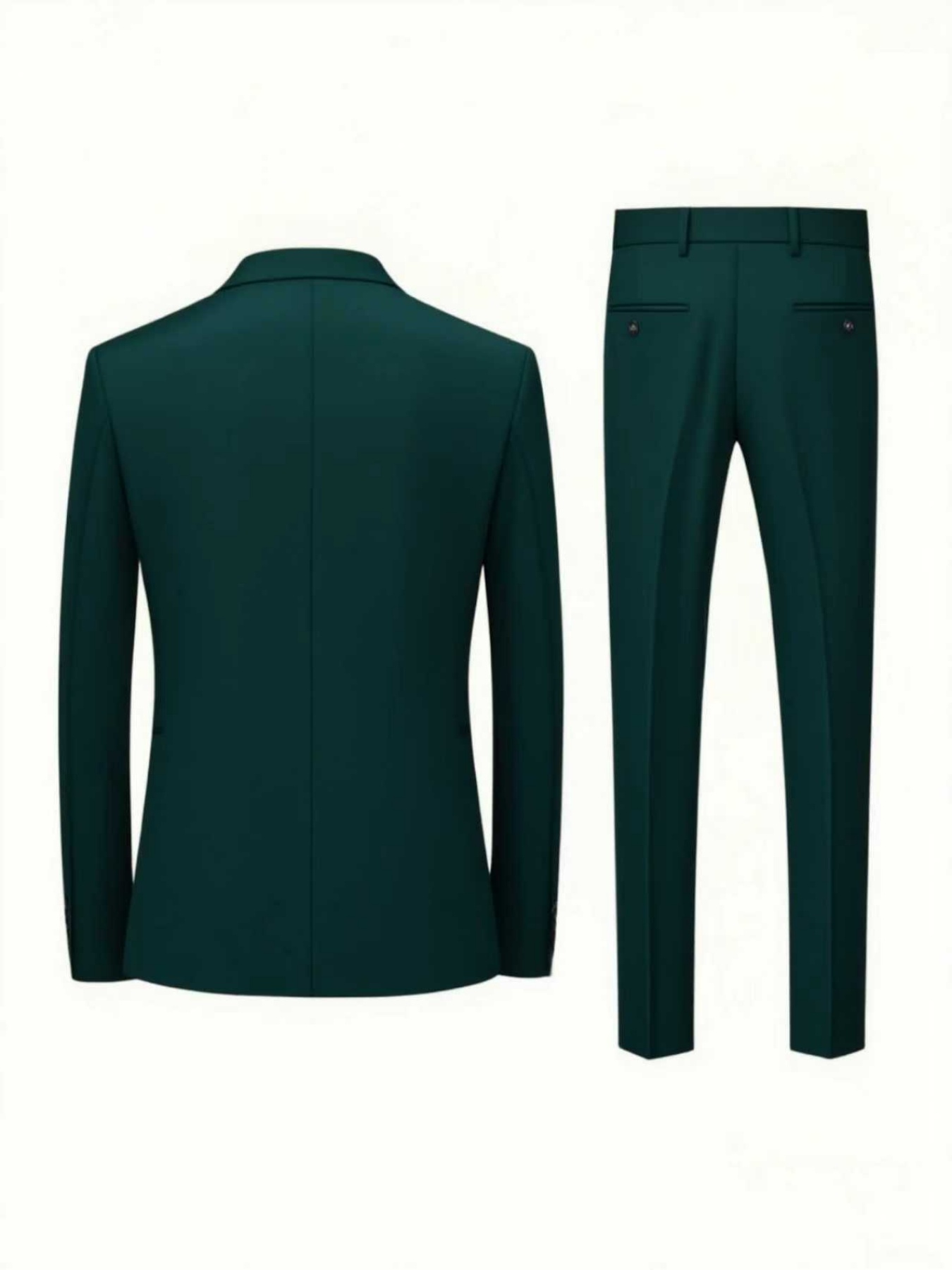 2pcs Men's All-Season Suit Set – Men Formal Wear For Dinner Bewertung und Preis
