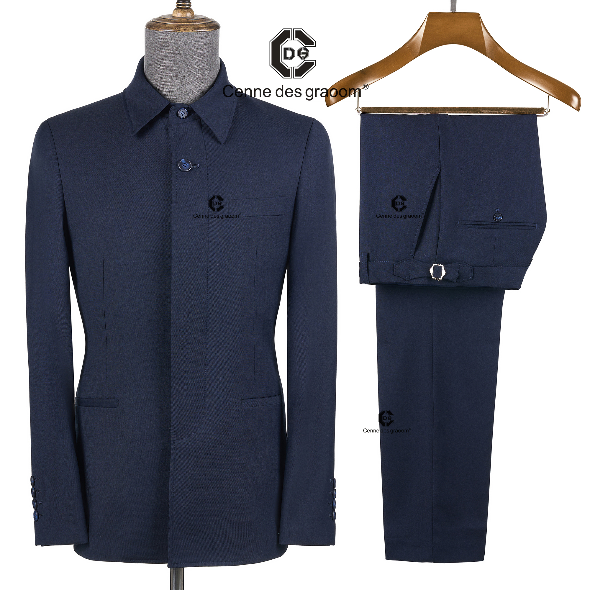 Cenne Des Graoom 2026 Navy Blu – Men Formal Wear Pants Bewertung und Preis