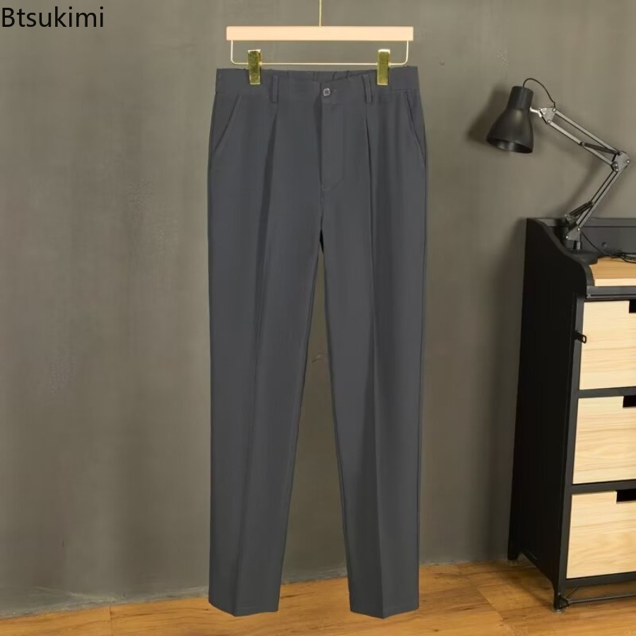 Men's Summer Mid Waist Casual  – Korean Men Formal Wear Bewertung und Preis