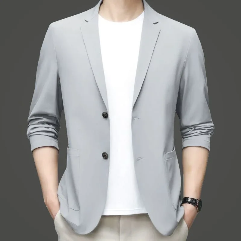 New Summer Men Thin Blazers Bu – Men Formal Wear Summer Bewertung und Preis