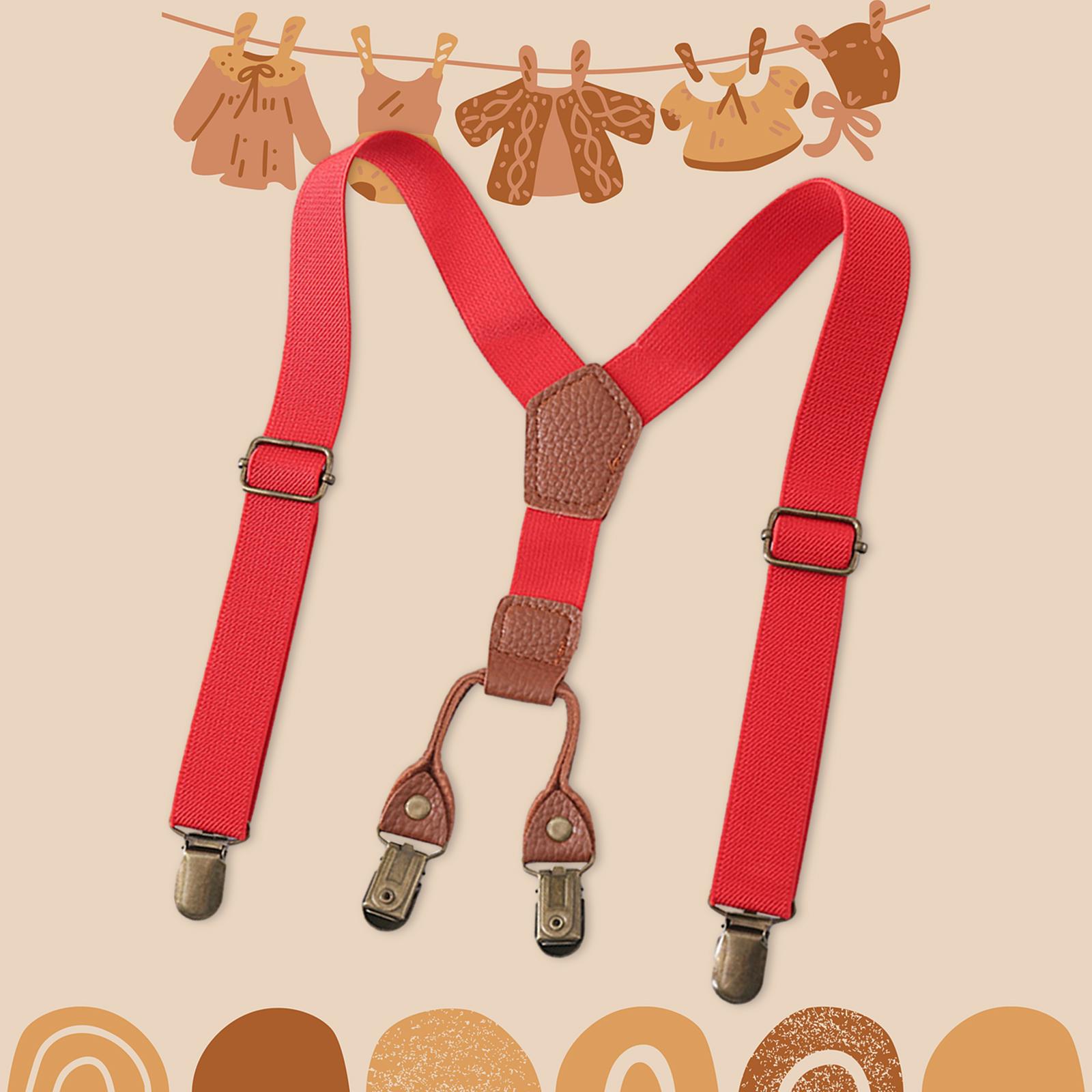 Kids Suspenders Y Shape Brace  – Suspender Clip Formal Bewertung und Preis