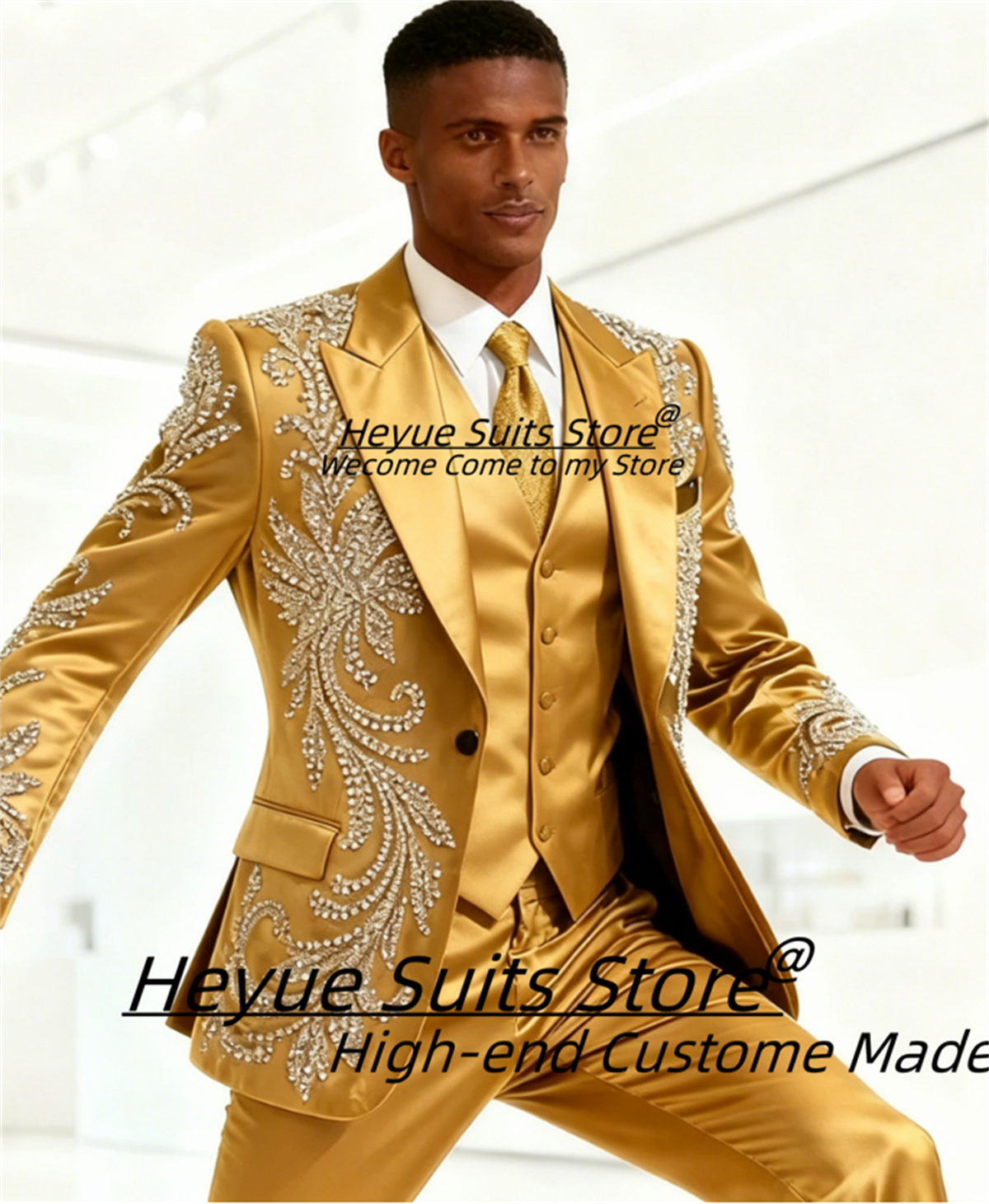 High End Customized Men Suit L – Men'S Used Formal Wear Bewertung und Preis