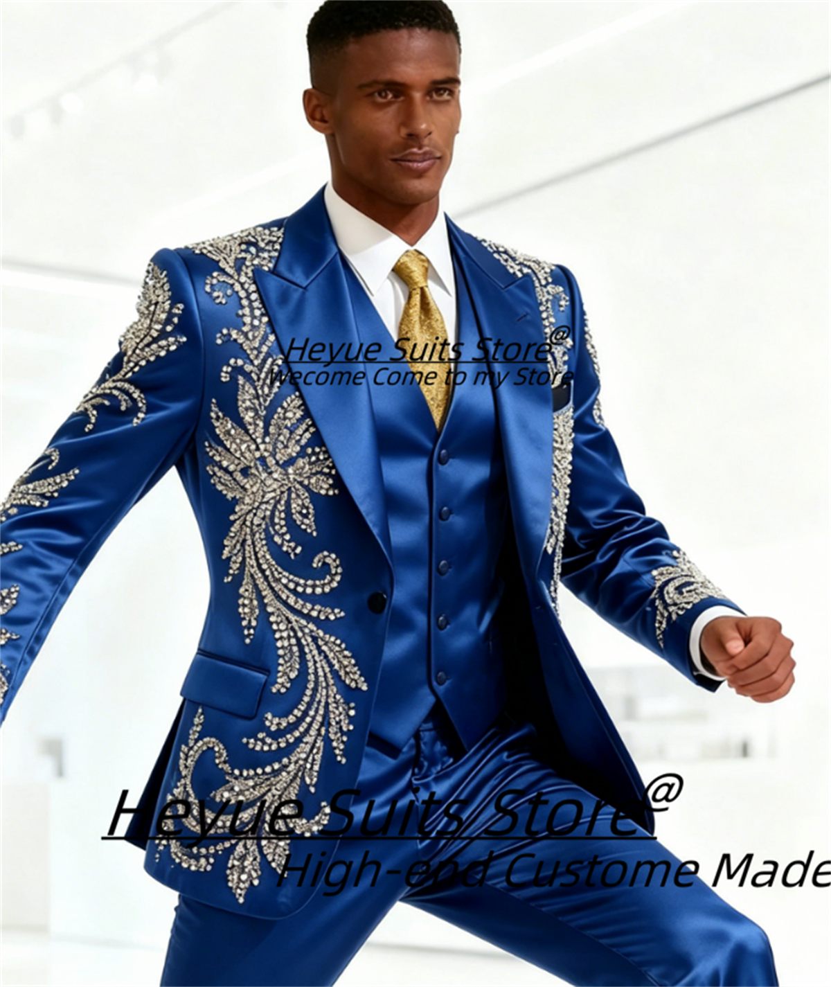 High End Customized Men Suit L – Men'S Used Formal Wear Bewertung und Preis