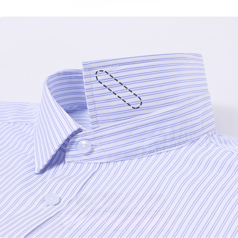 8XL 100 Cotton Long Sleeve Shi – Men Formal Office Wear Shirts Bewertung und Preis