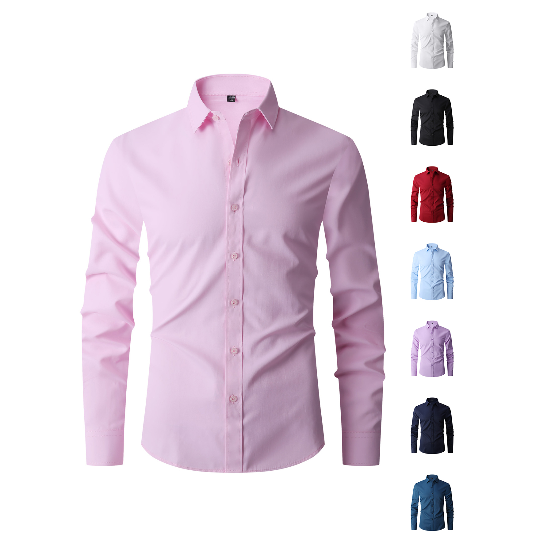 Good Quality Summer Cotton Men – Men Formal Office Wear Shirts Bewertung und Preis