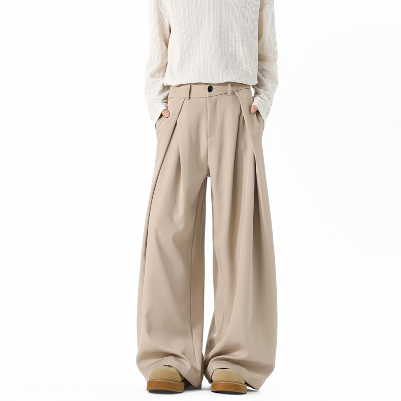 Oversized Suit Pants Men Fashi – Korean Men Formal Wear Bewertung und Preis
