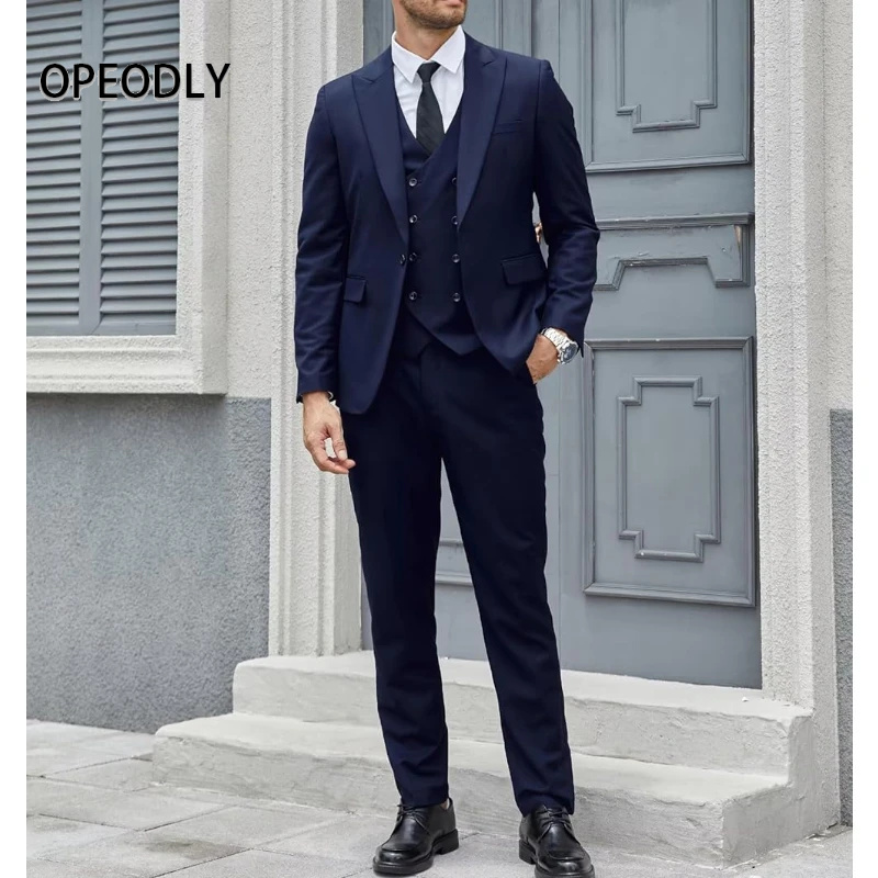 OPEODLY Men 3 Piece Suit Slim  – Men Formal Wear For Dinner Bewertung und Preis