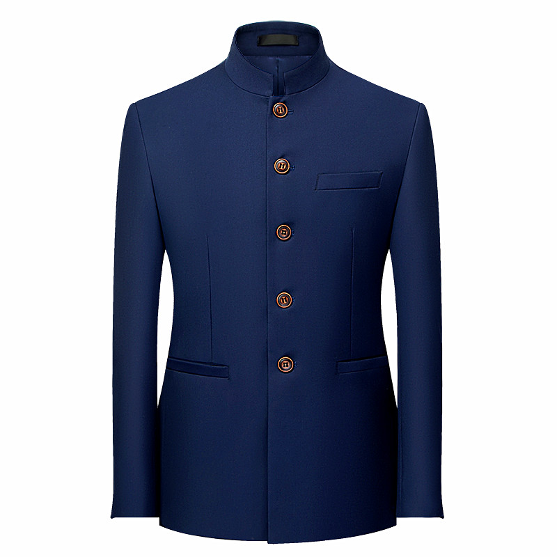 2026 Men's Chinese Style Long  – Korean Men Formal Wear Bewertung und Preis