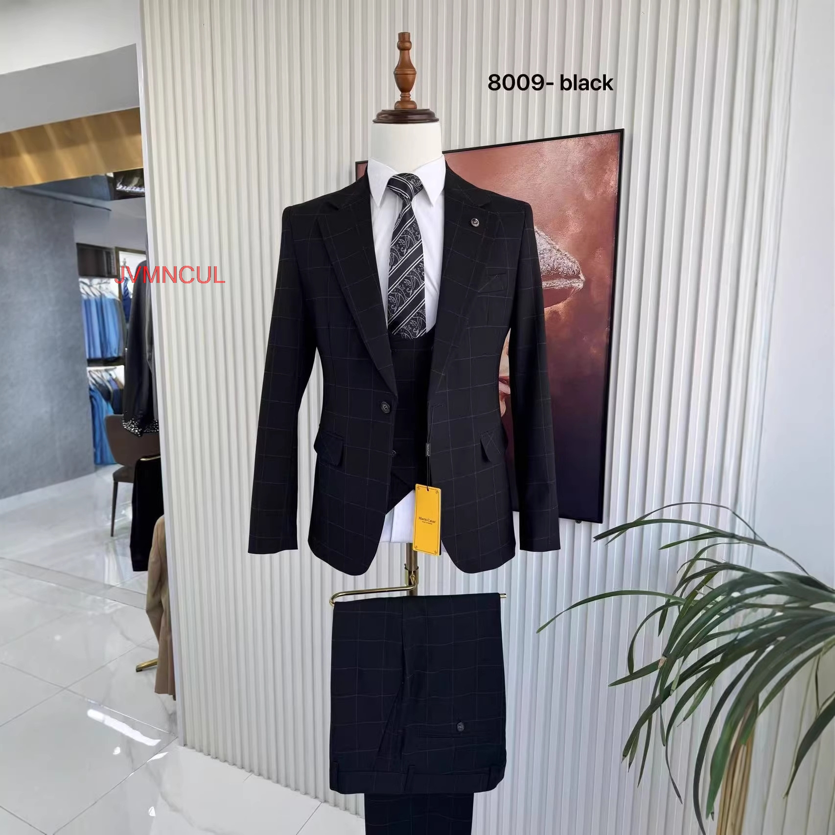 2026 Fashion Men's Checkered 3 – Men'S Formal Wear Waistcoat Bewertung und Preis