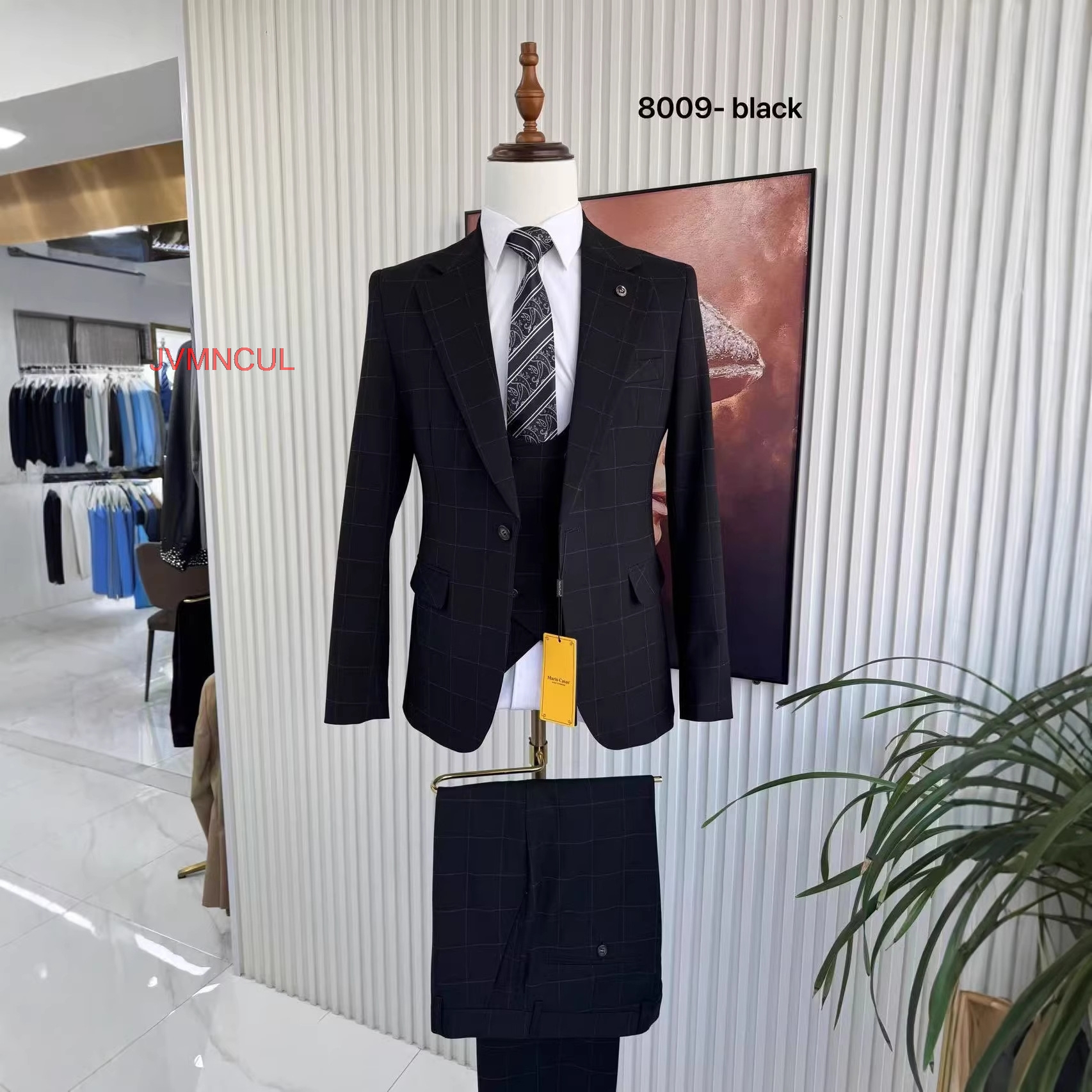 2026 Fashion Men's Checkered 3 – Men'S Formal Wear Waistcoat Bewertung und Preis