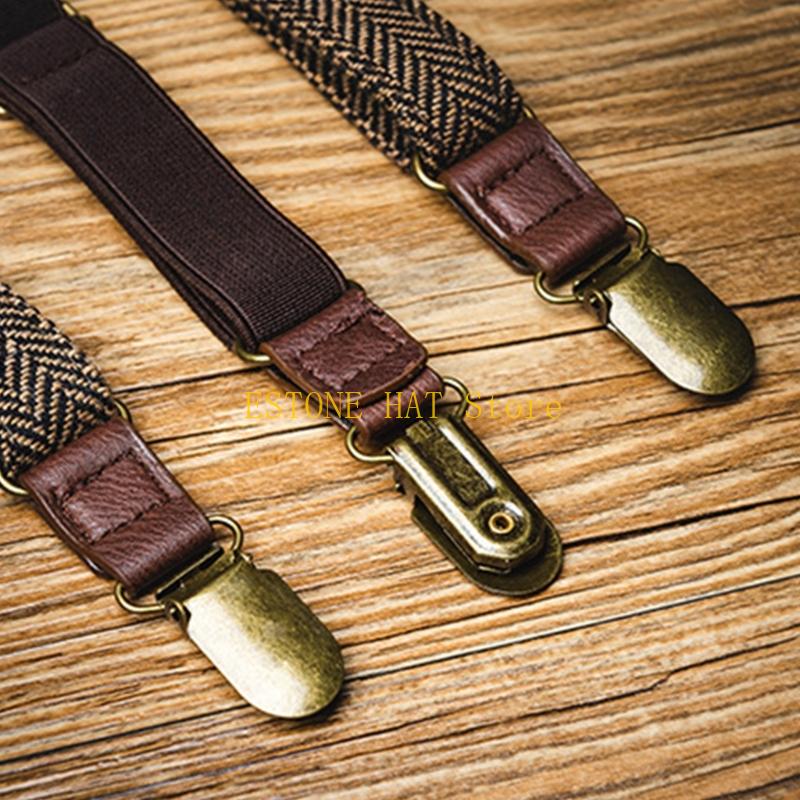 49MF 3 Clip Men Suspenders Ela – Suspender Clip Formal Bewertung und Preis
