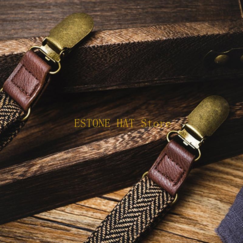 49MF 3 Clip Men Suspenders Ela – Suspender Clip Formal Bewertung und Preis