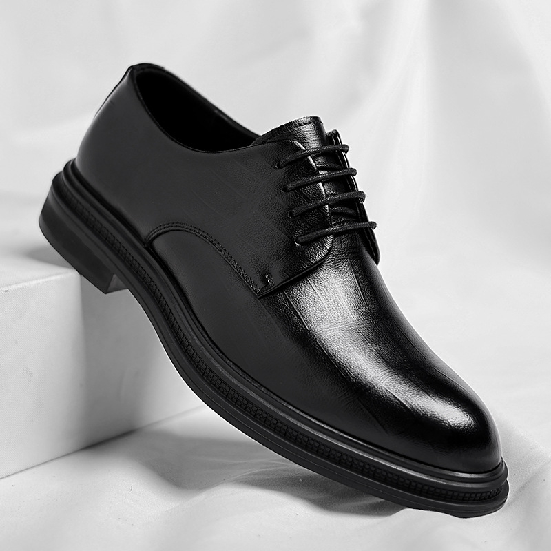 Mens Black Textured Leather Po – Men Formal Wear All Black Bewertung und Preis