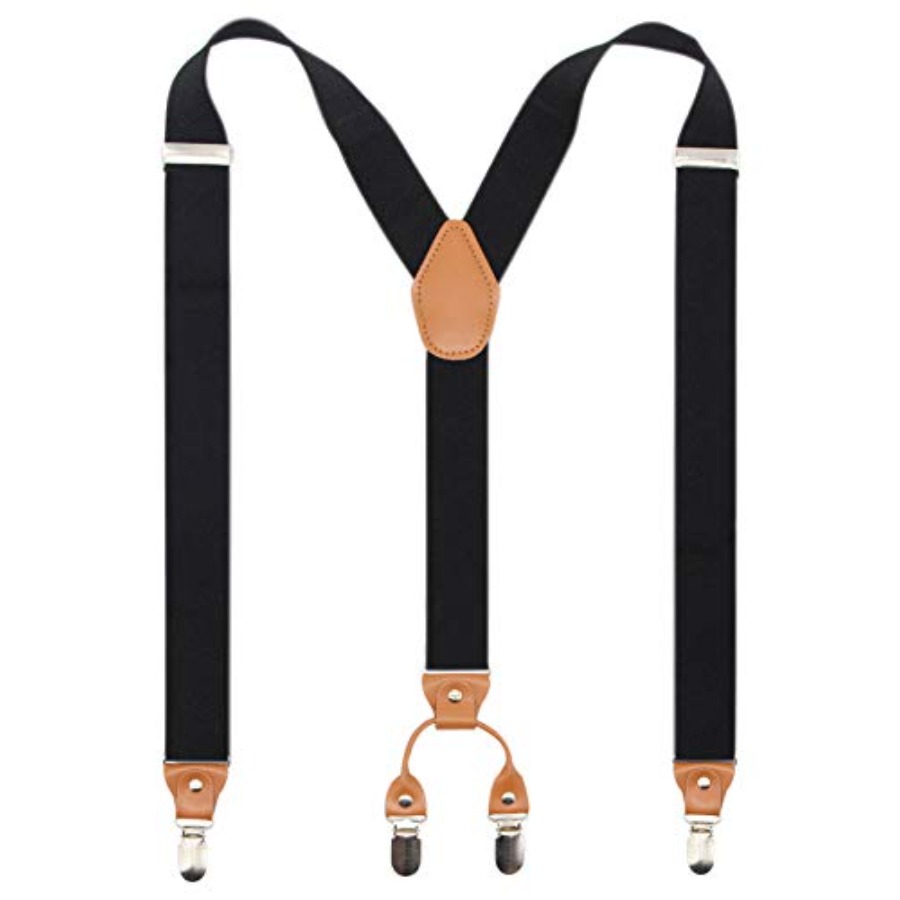 Men’s Y-Back 4 Metal Clip Elas – Suspender Clip Formal Bewertung und Preis