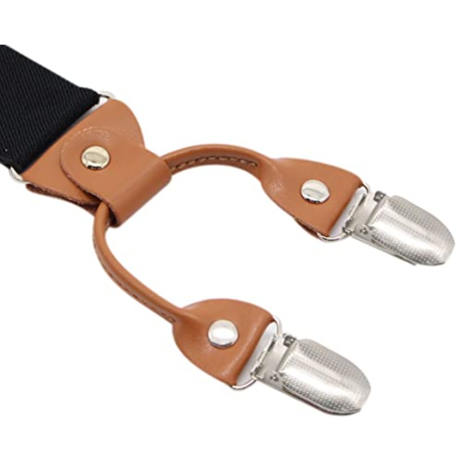 Men’s Y-Back 4 Metal Clip Elas – Suspender Clip Formal Bewertung und Preis