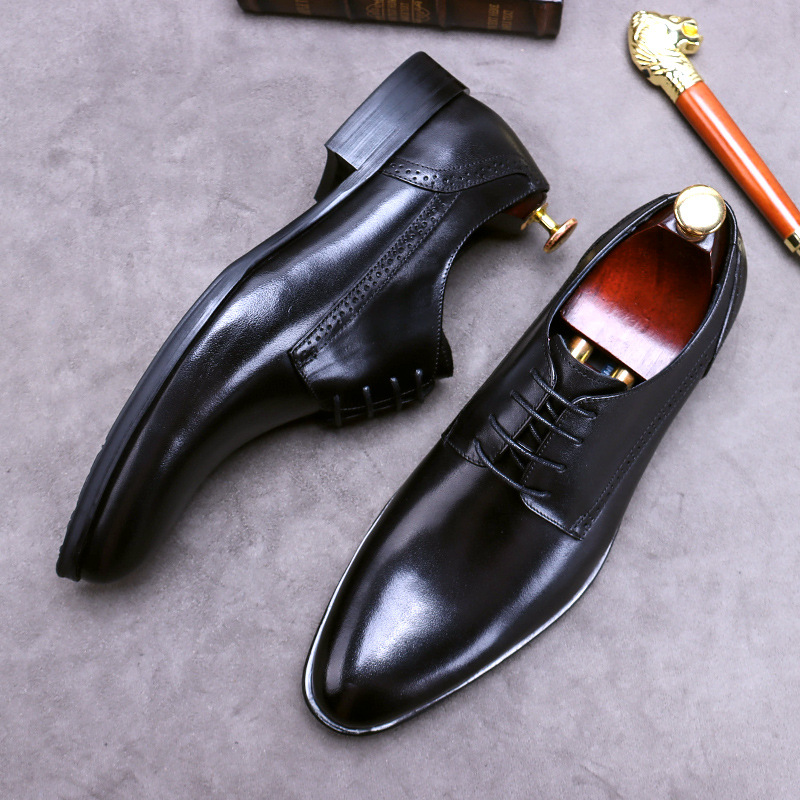 New Brand Genuine Leather Busi – Men Formal Wear Shein Bewertung und Preis