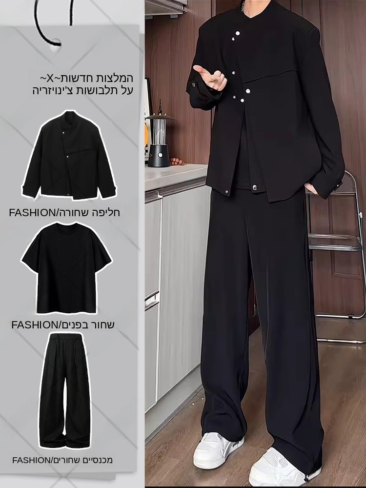 Black Short Suit Jacket for Me – Men Formal Wear All Black Bewertung und Preis