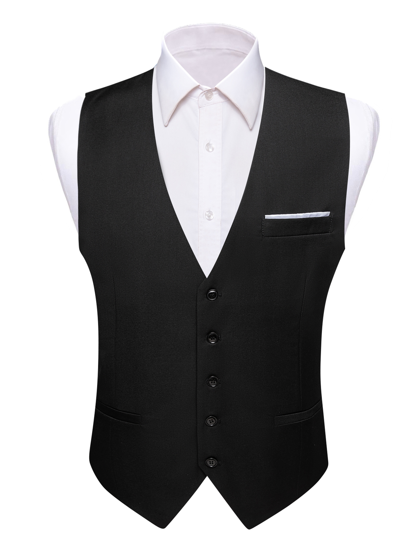 Men's Formal Suit Vest, Solid  – Men'S Formal Wear Waistcoat Bewertung und Preis
