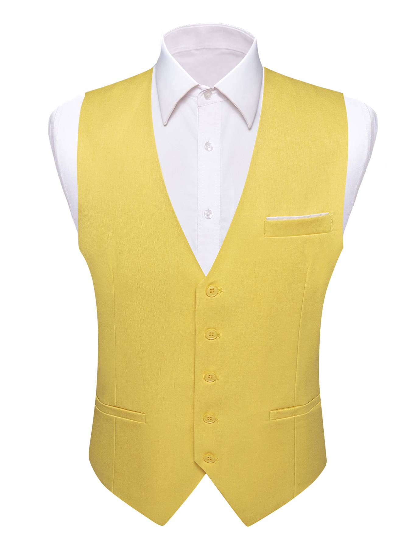 Men's Formal Suit Vest, Solid  – Men'S Formal Wear Waistcoat Bewertung und Preis