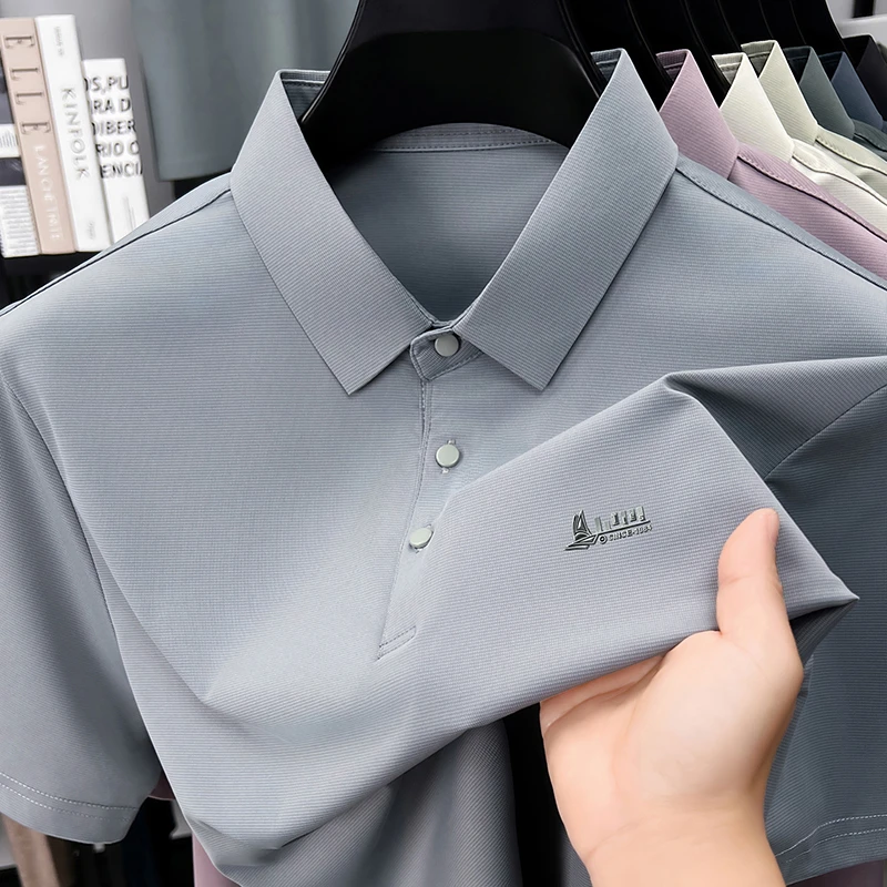 Men's Business Casual Polo Shi – Men Formal Office Wear Shirts Bewertung und Preis