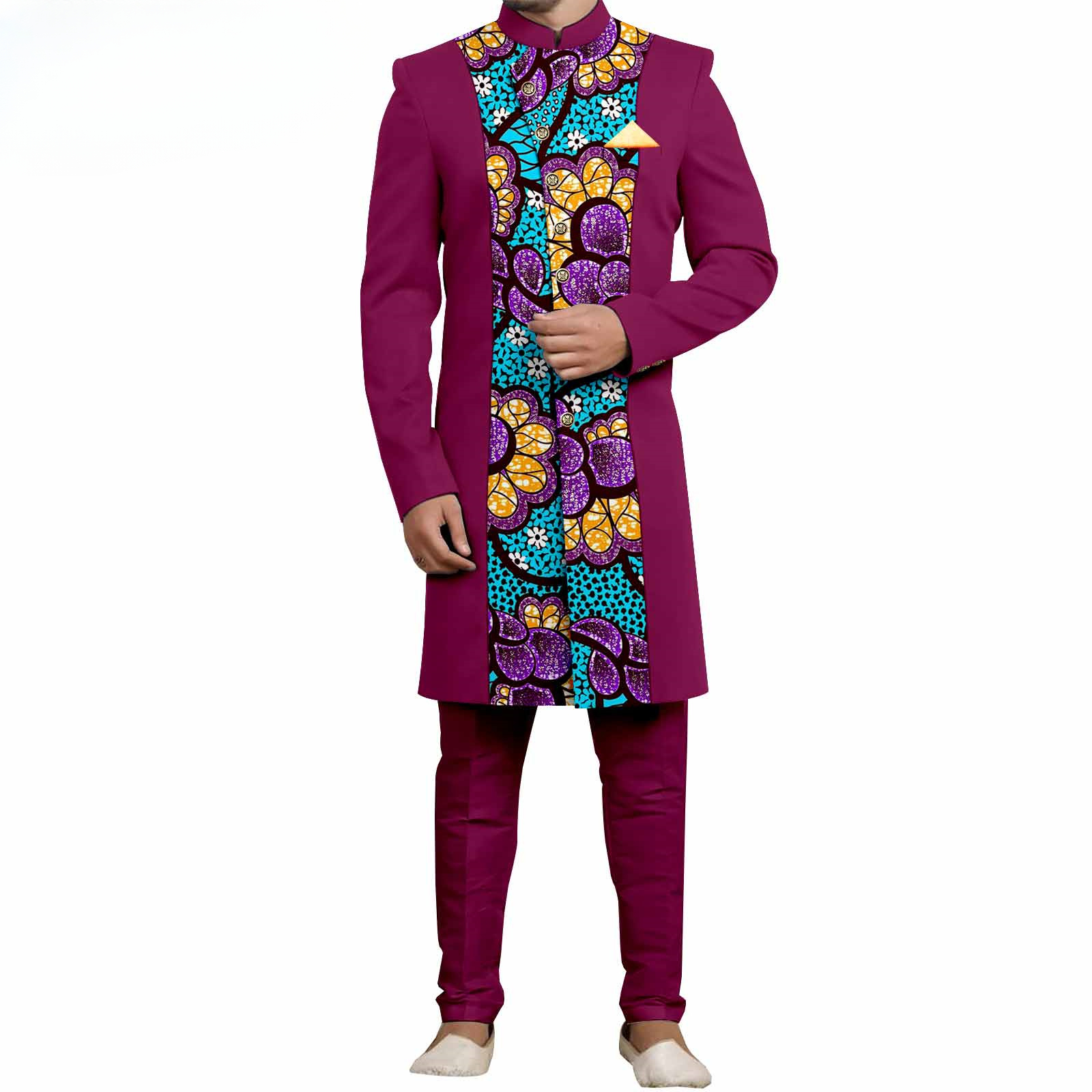 Men`s Suit Slim Fit Embroidery – Slim Fit Suit Set Bewertung und Preis