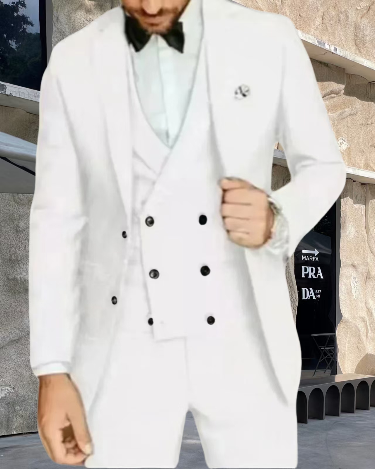 Men's Solid Color Tuxedo Suits – Men'S Formal Wear Waistcoat Bewertung und Preis