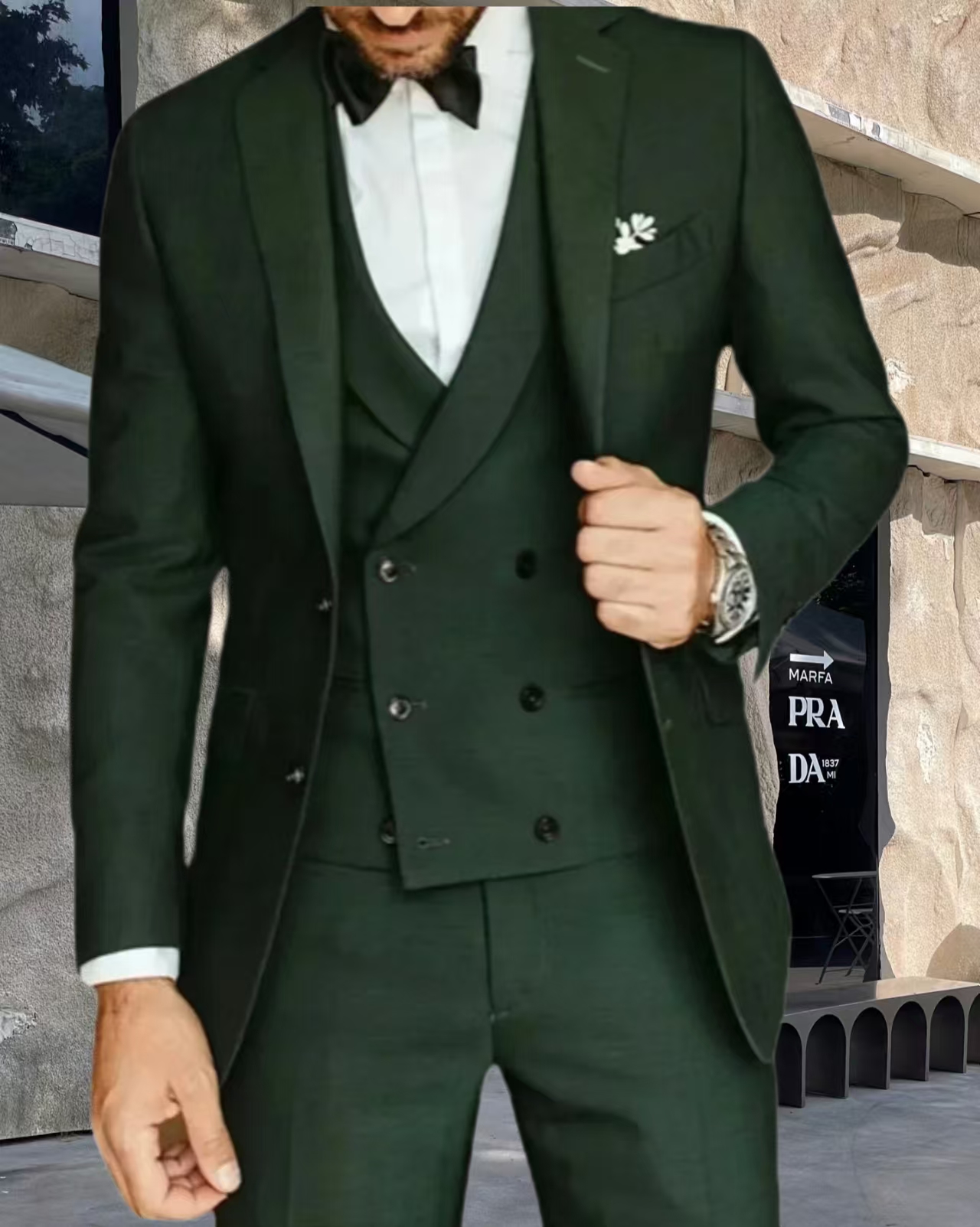 Men's Solid Color Tuxedo Suits – Men'S Formal Wear Waistcoat Bewertung und Preis