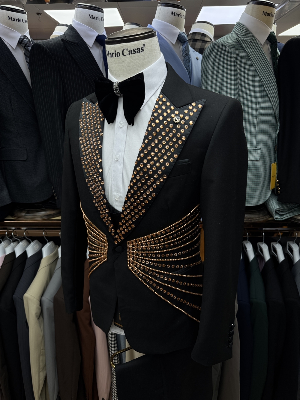 Celebrity Golden Rhinestones M – Men Formal Wear Sale Bewertung und Preis