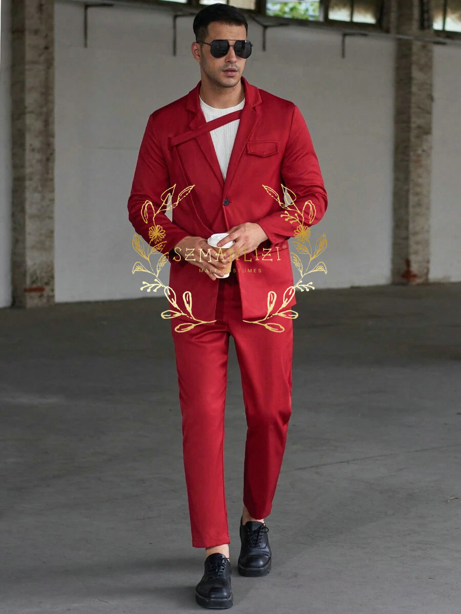 Fashionable Casual Men's Suits – Men Formal Wear For Dinner Bewertung und Preis