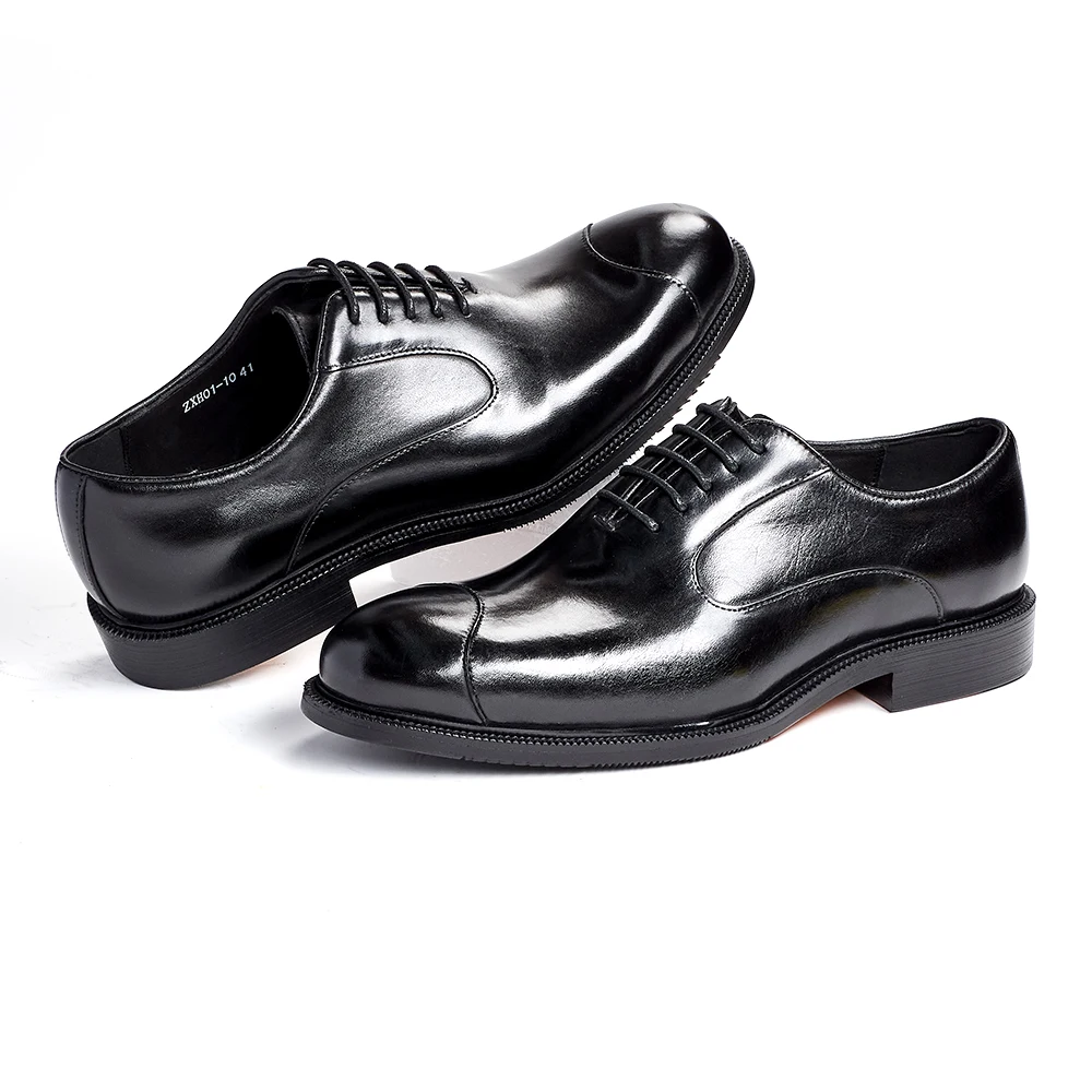 Men's Genuine Cow Leather Oxfo – Men'S Used Formal Wear Bewertung und Preis