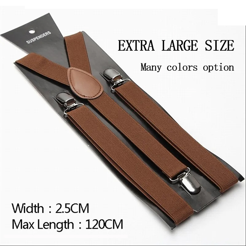 Unisex 2.5cm Suspenders 37 Col – Suspender Clip Formal Bewertung und Preis