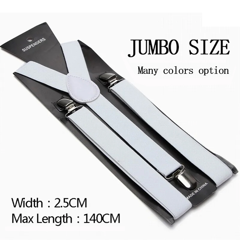 Unisex 2.5cm Suspenders 37 Col – Suspender Clip Formal Bewertung und Preis