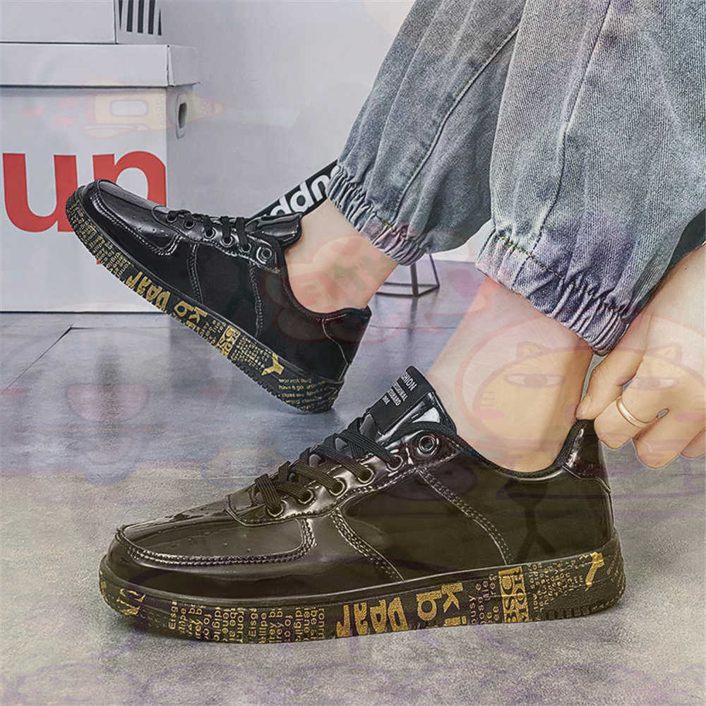 Round Foot Size 45 Sneakers Wh – Men Formal Wear All Black Bewertung und Preis